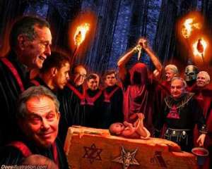 Take a good look at who is in this picture of truth meaning the hierarchy of the Yod Shadow Government notice the all important symbol of the Microprosposos/ Macroprosposos, which was and still is well placed on the altar of human sacrifice, which also represents King Solomon's 28th degree, known as the Knights of the Sun symbol and or the Jewish Star of David. Notice David Solomon Rockefeller/Sassoon with the NWO Pyramid hosting the all seeing eye holding the bucket of human blood http://web.mit.edu/dryfoo/www/Masonry/Reports/israel.htlm 
